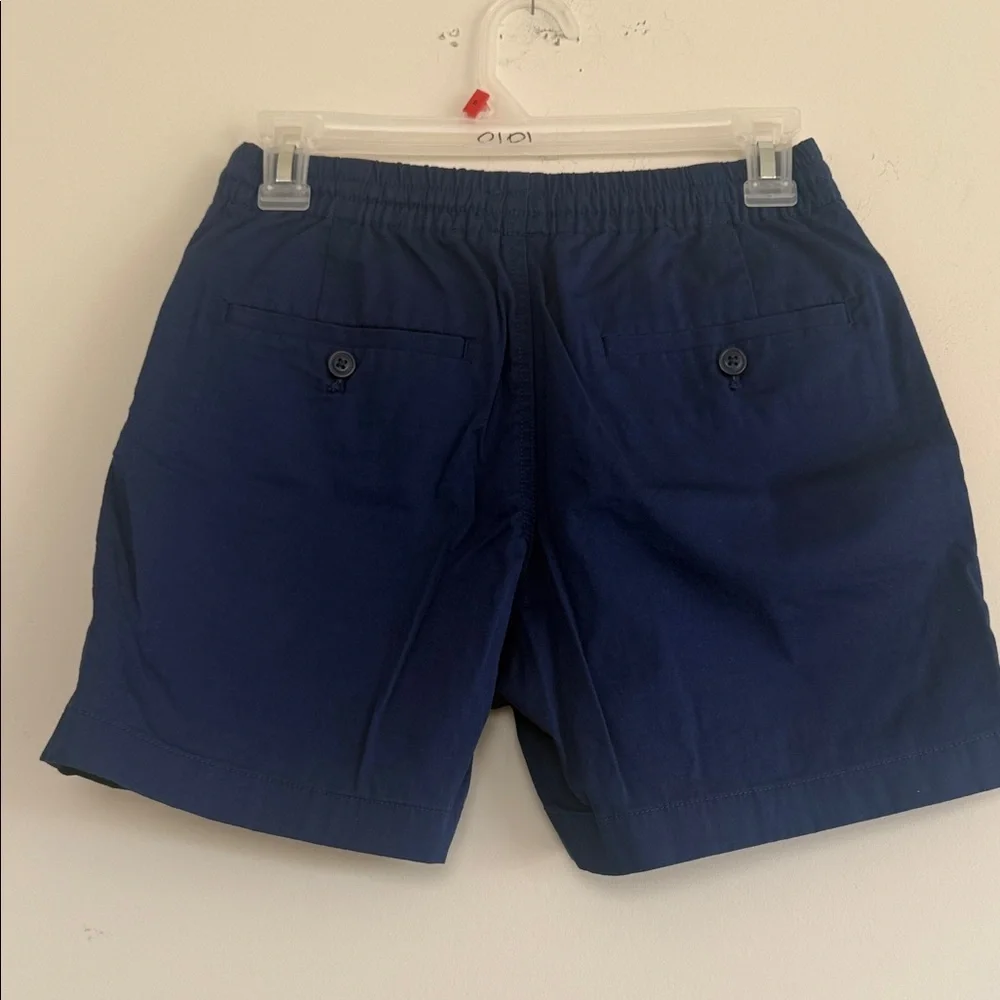 J Crew Blue Drawstring Shorts